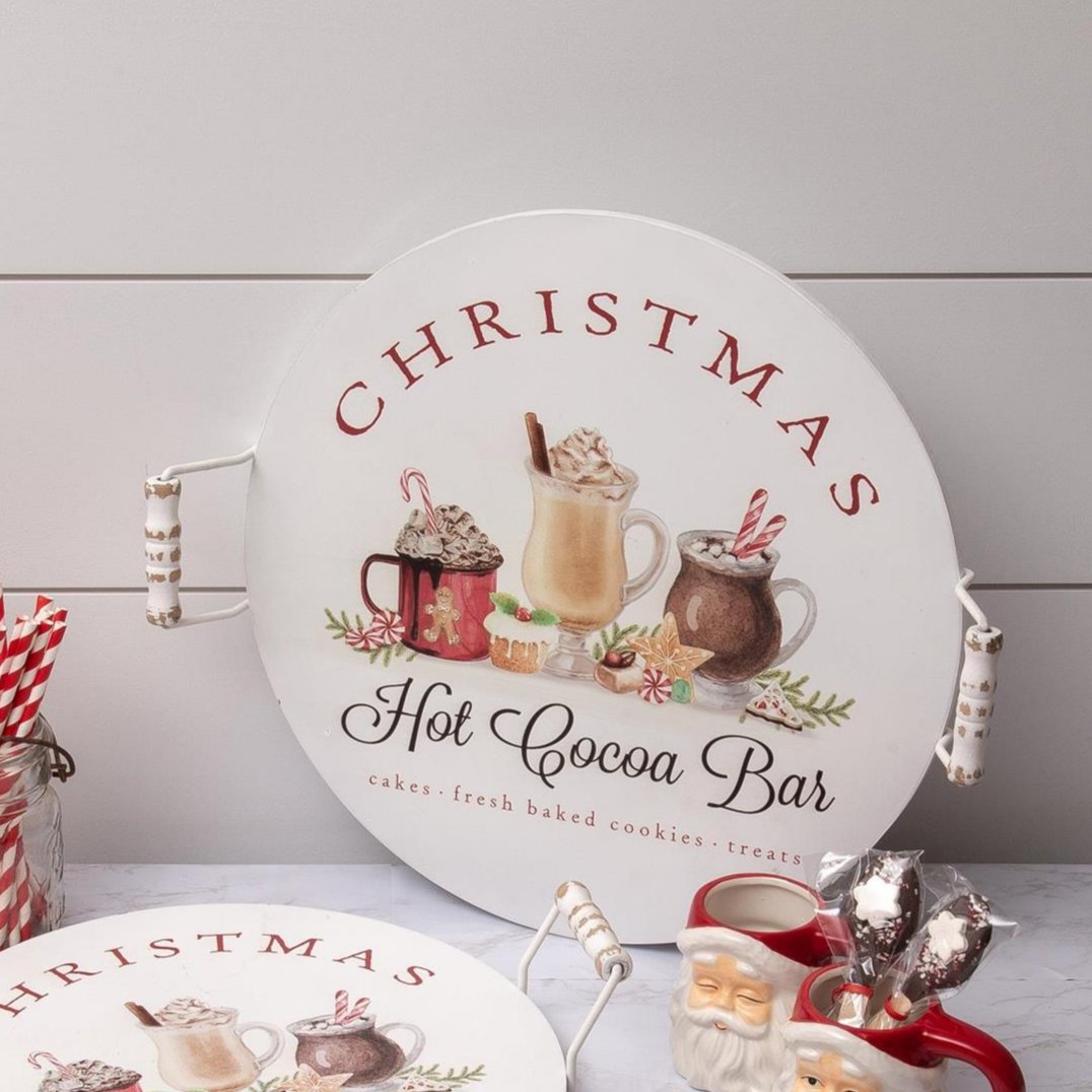hot cocoa bar tray