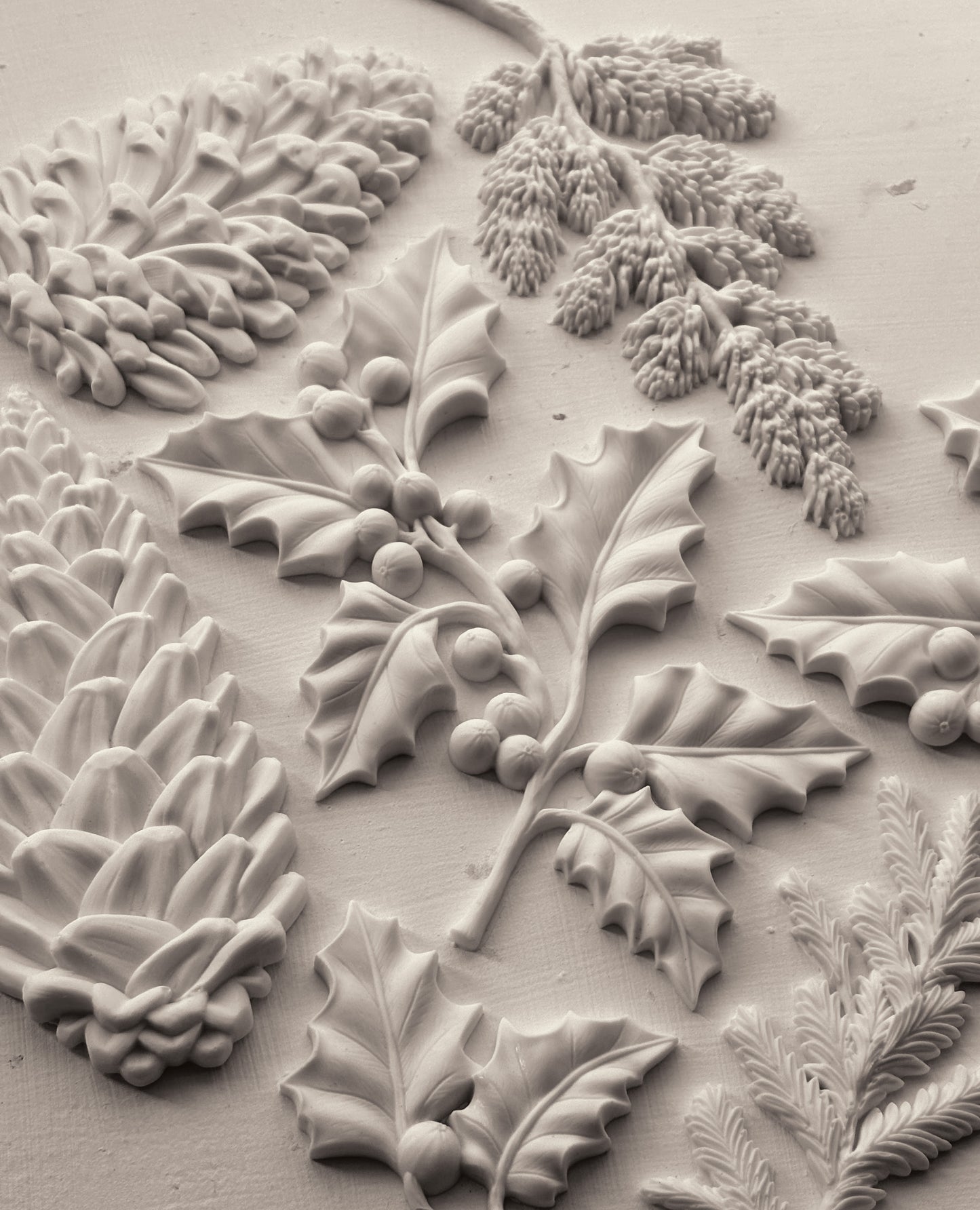 Winter Forage - 6x10 mould - holiday 2025