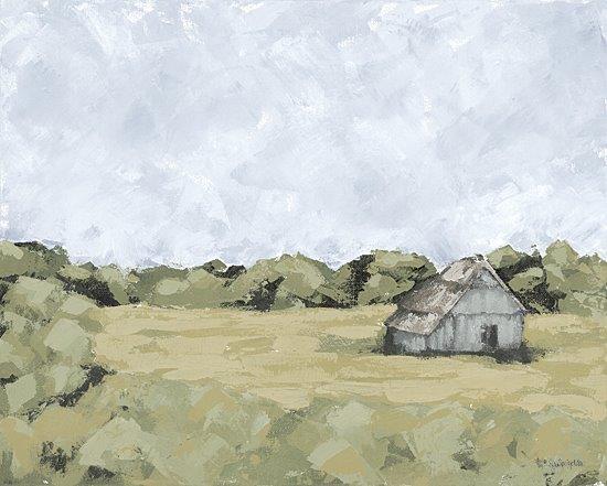 farm field 18" x 24" canvas board  print