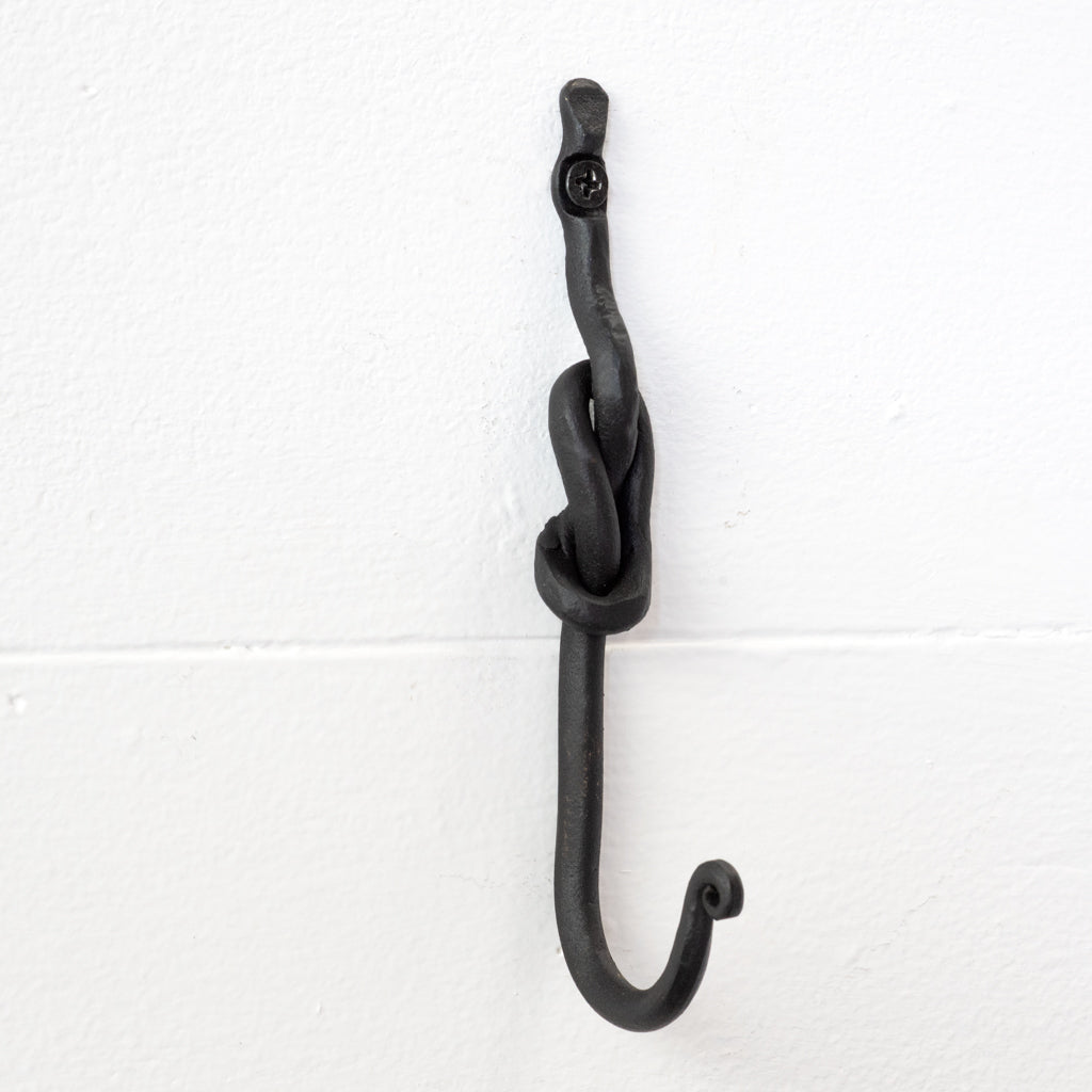 Black Iron knot hook