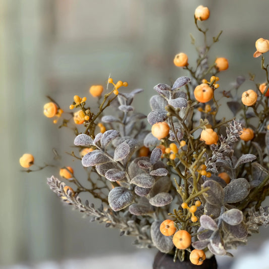 Pumpkin Berry Bush 11"
