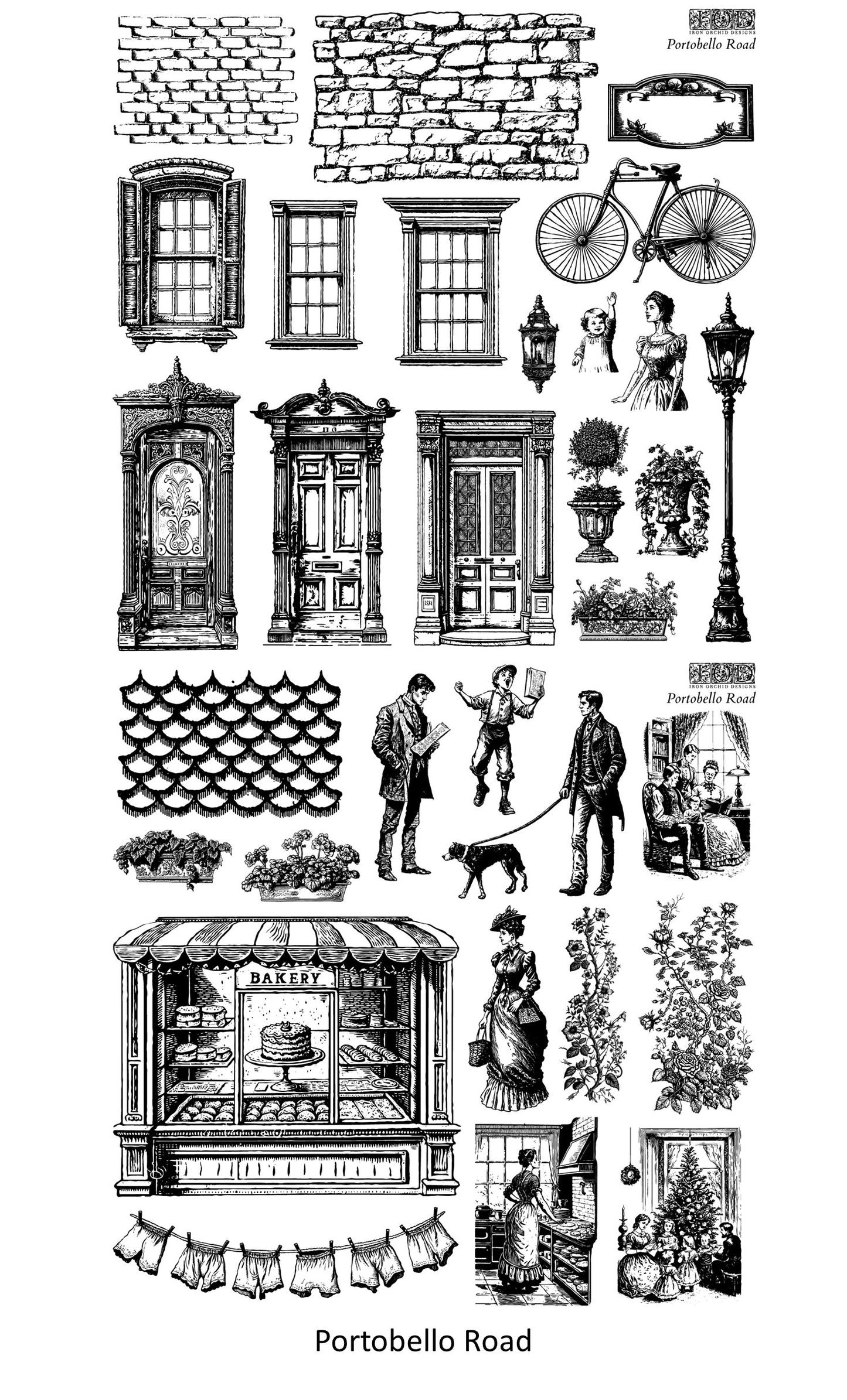 Portobello Road stamp