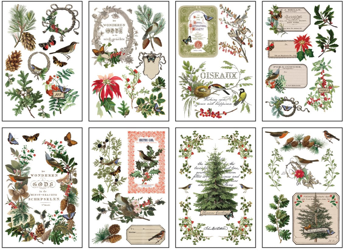Winter Botanist - 8x12 8 sheet pad - holiday 2025