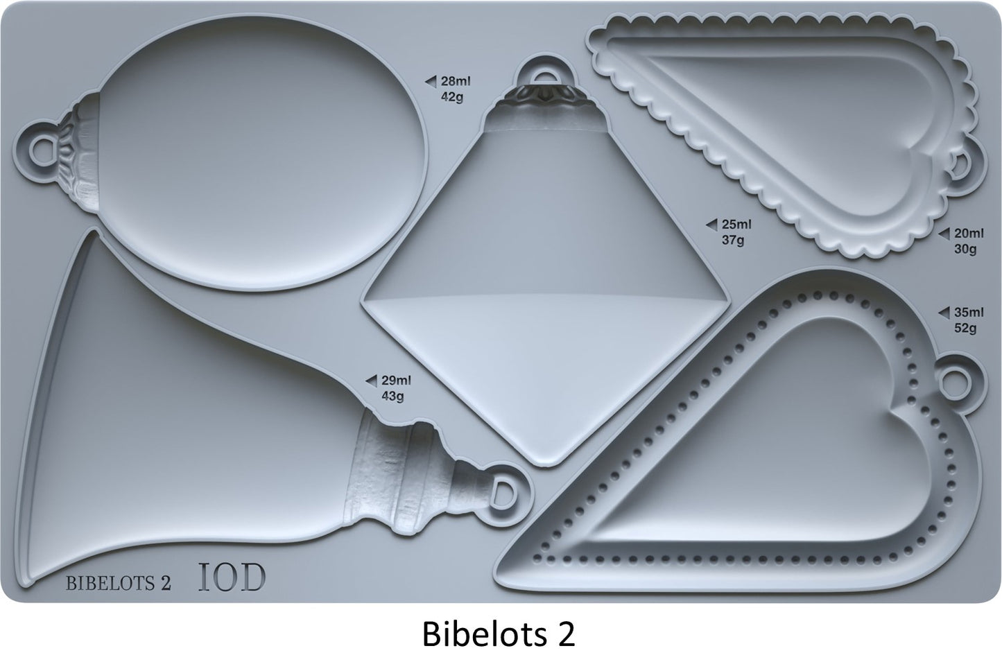 Bibelots 2 - mould - holiday 2025