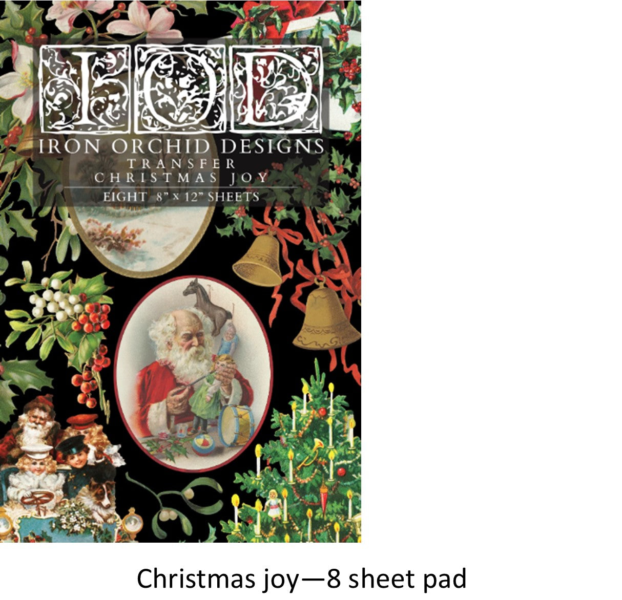 Christmas Joy - 8x12 8 sheet pad - holiday 2025