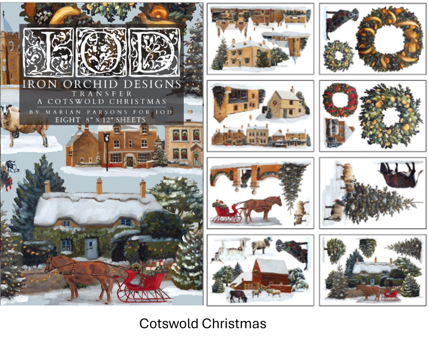 Holiday 2026 - A Cotswold Christmas - 8 sheet pad - limited edition