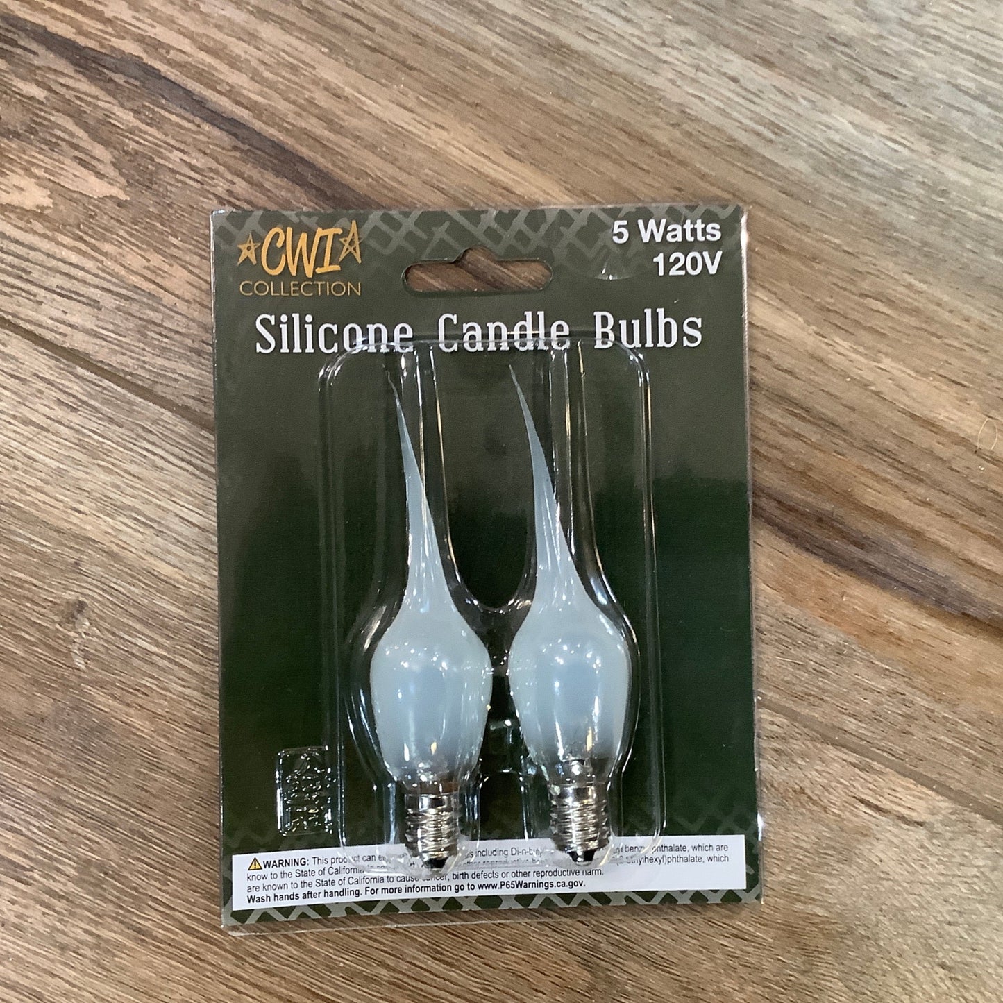 Silicone dipped candle light bulb 5 watt