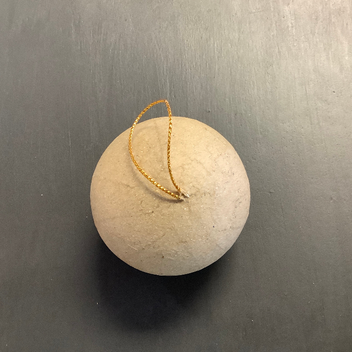 Paper mache’ ornaments