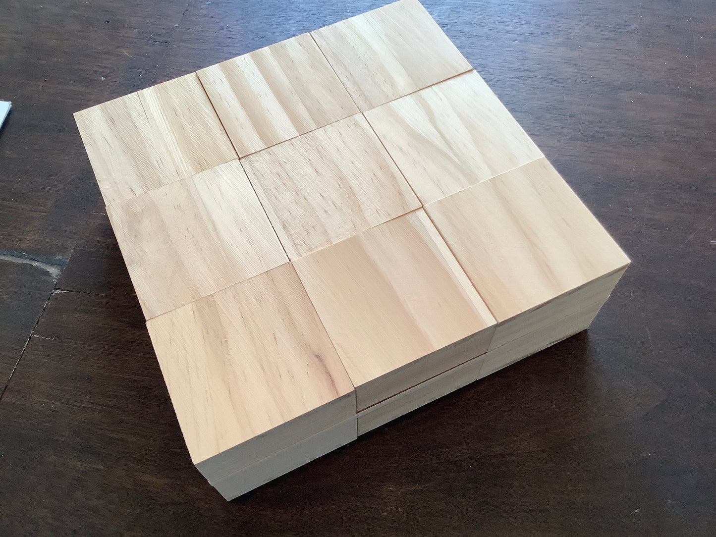 Wood Blocks - set of 9