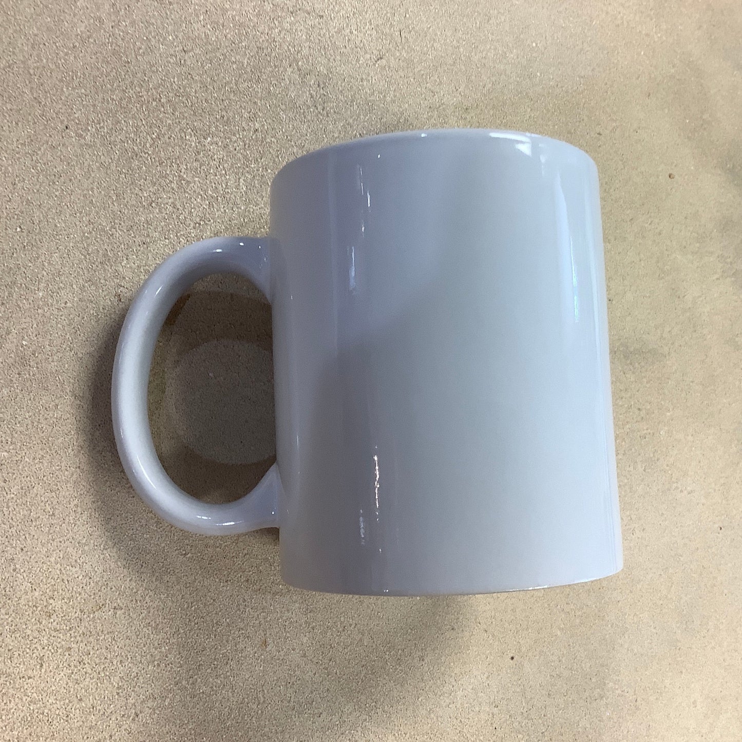 White ceramic mug