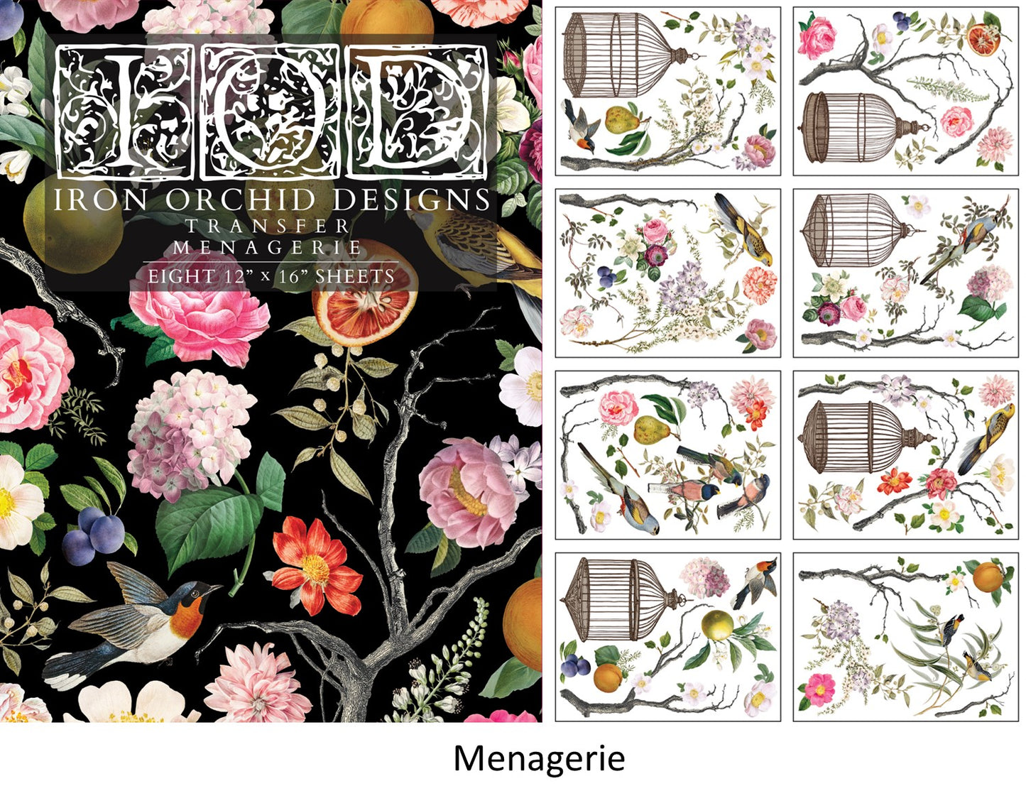 NEW 2025 Menagerie - 8 sheet pad