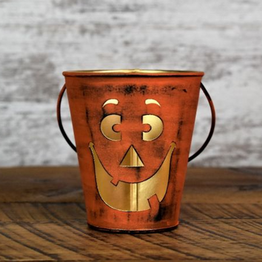 Jack-o-lantern mini bucket