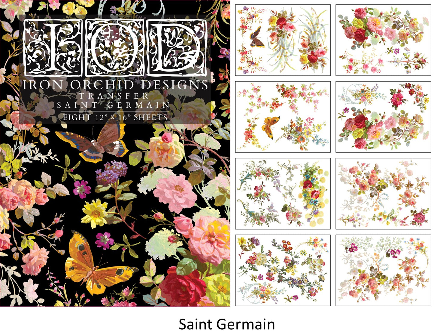 NEW 2025 Saint Germain - 8 sheet pad