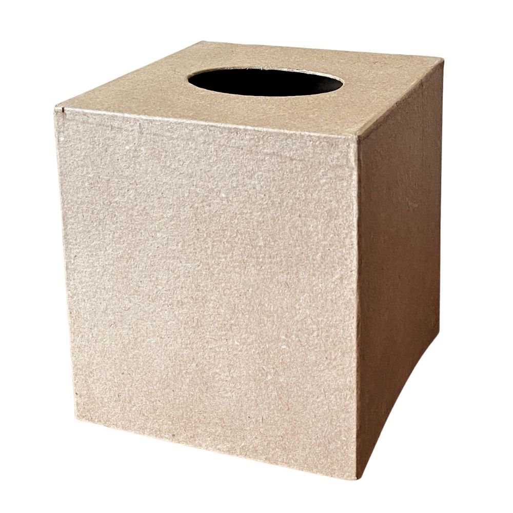 Boutique tissue box cover