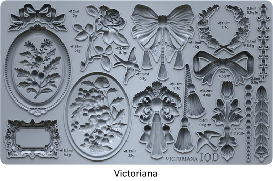 Victoriana - 6x10 mould - holiday 2025