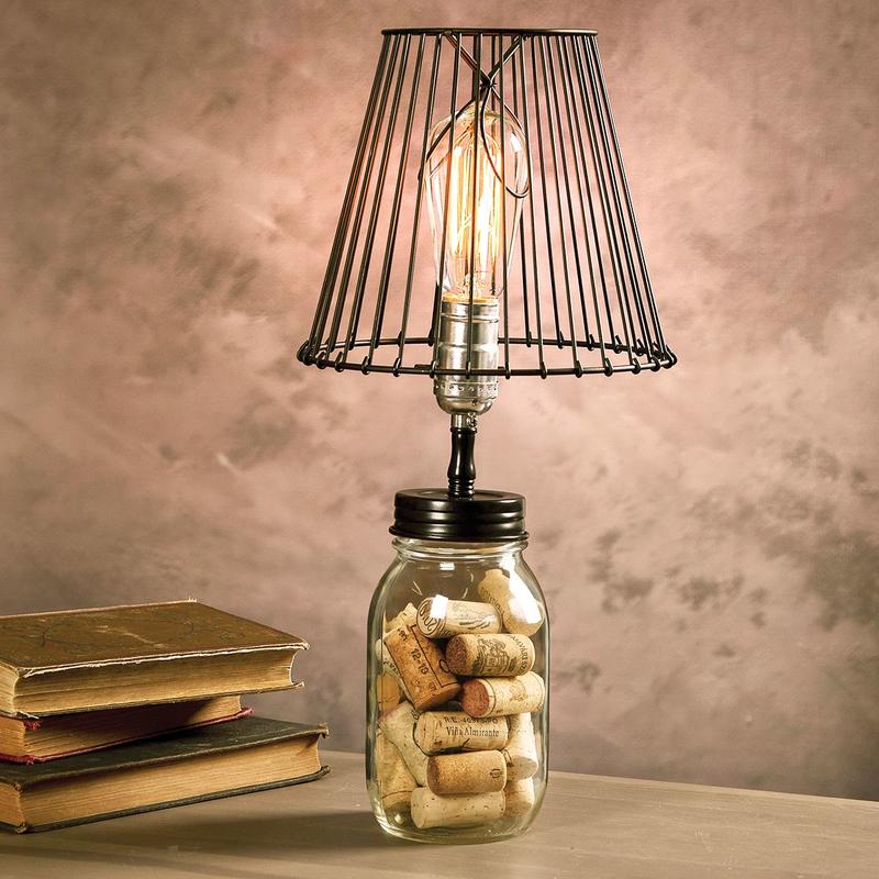canning jar lamp kit