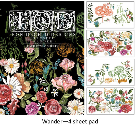 Wander - four sheet pad