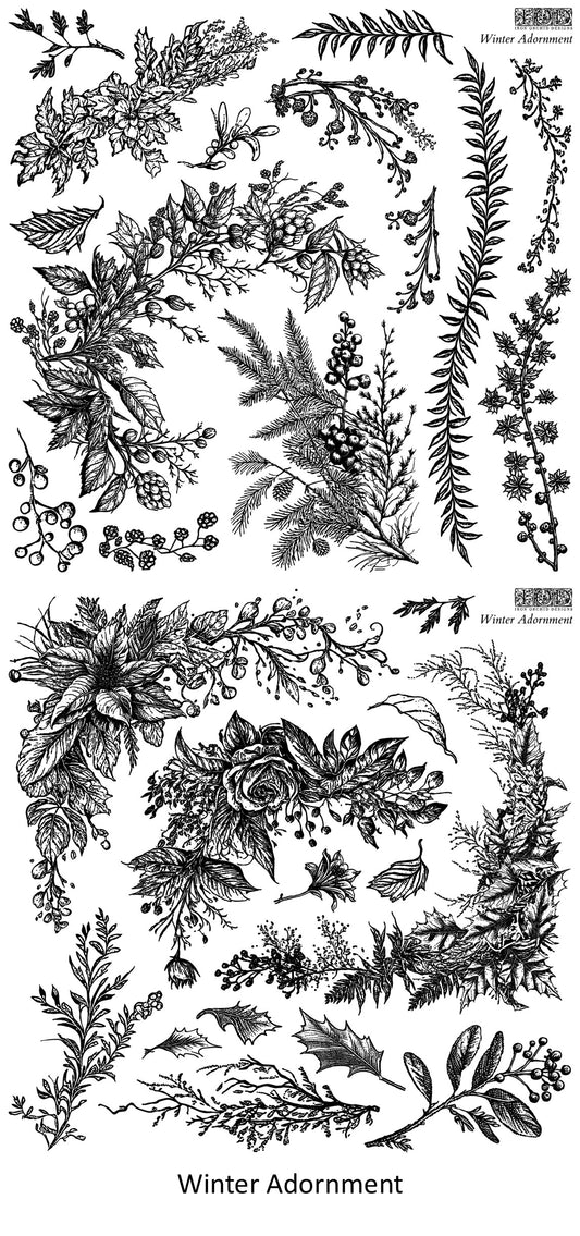 Winter Adornment stamp