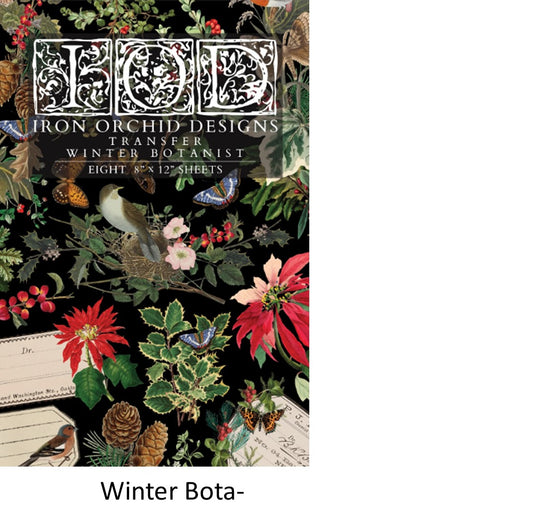 Winter Botanist - 8x12 8 sheet pad - holiday 2025