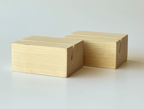 Wood Block Stands