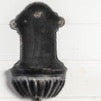 Black wall mounted urn sconce available in two sizes