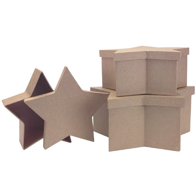 Star boxes -set of 3