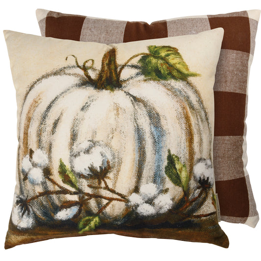 Cream Pumpkin pillow