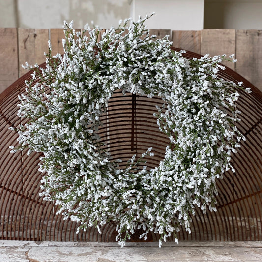 Astilbe wreath - white