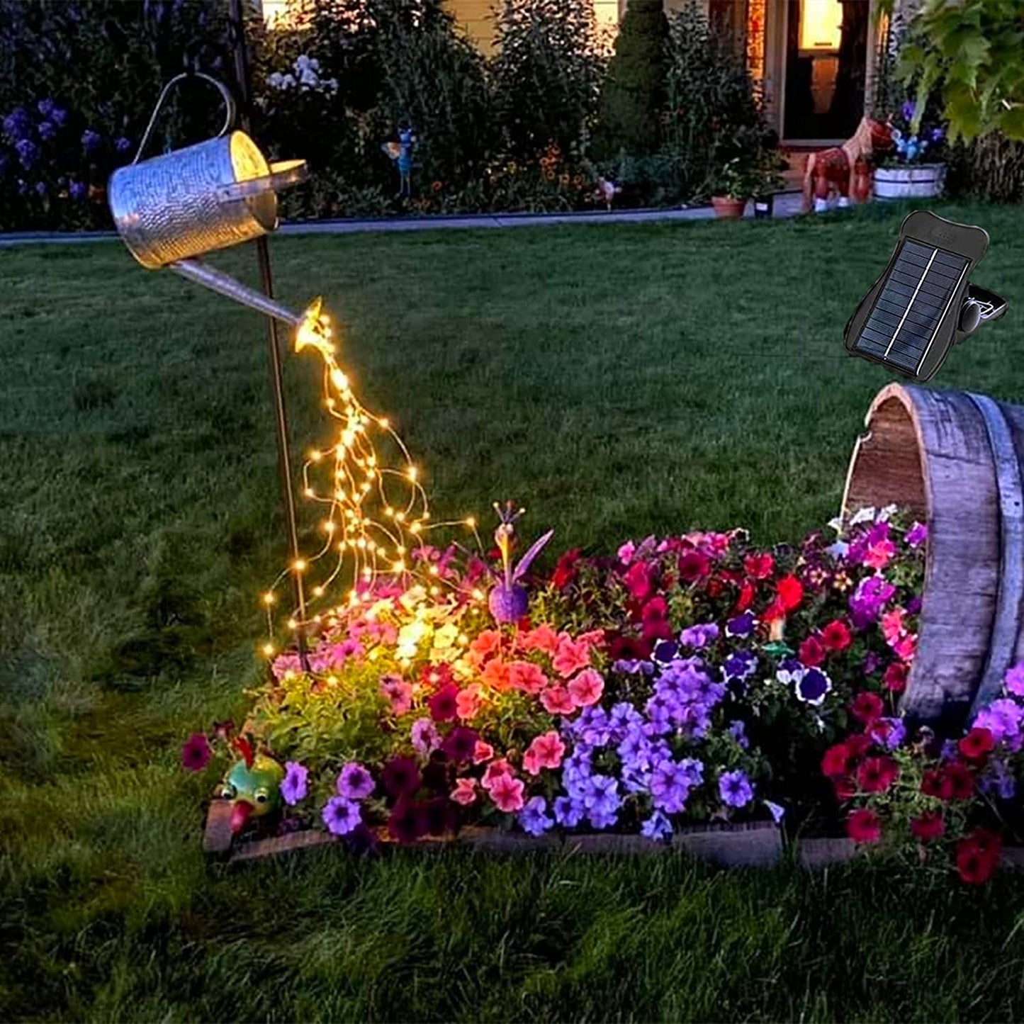 Waterfall string lights