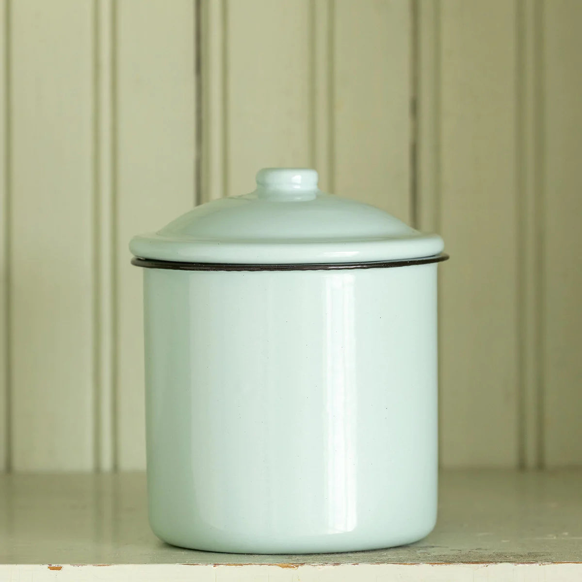 Enamelware Canister