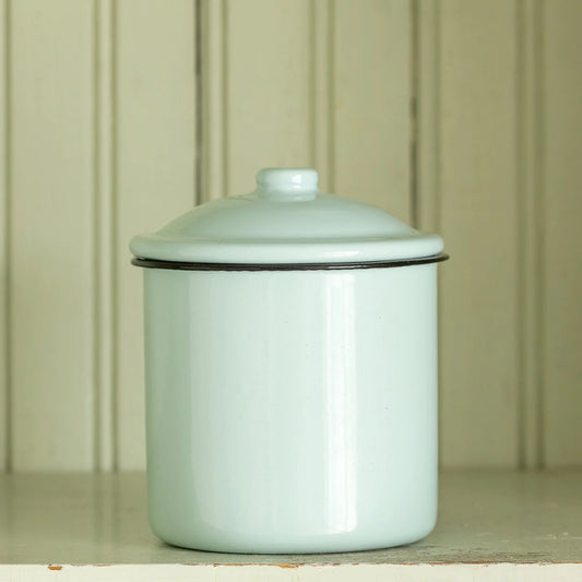 Enamelware Canister