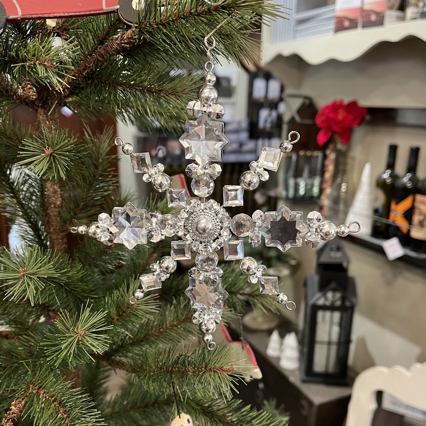 Mirror Snowflake ornament