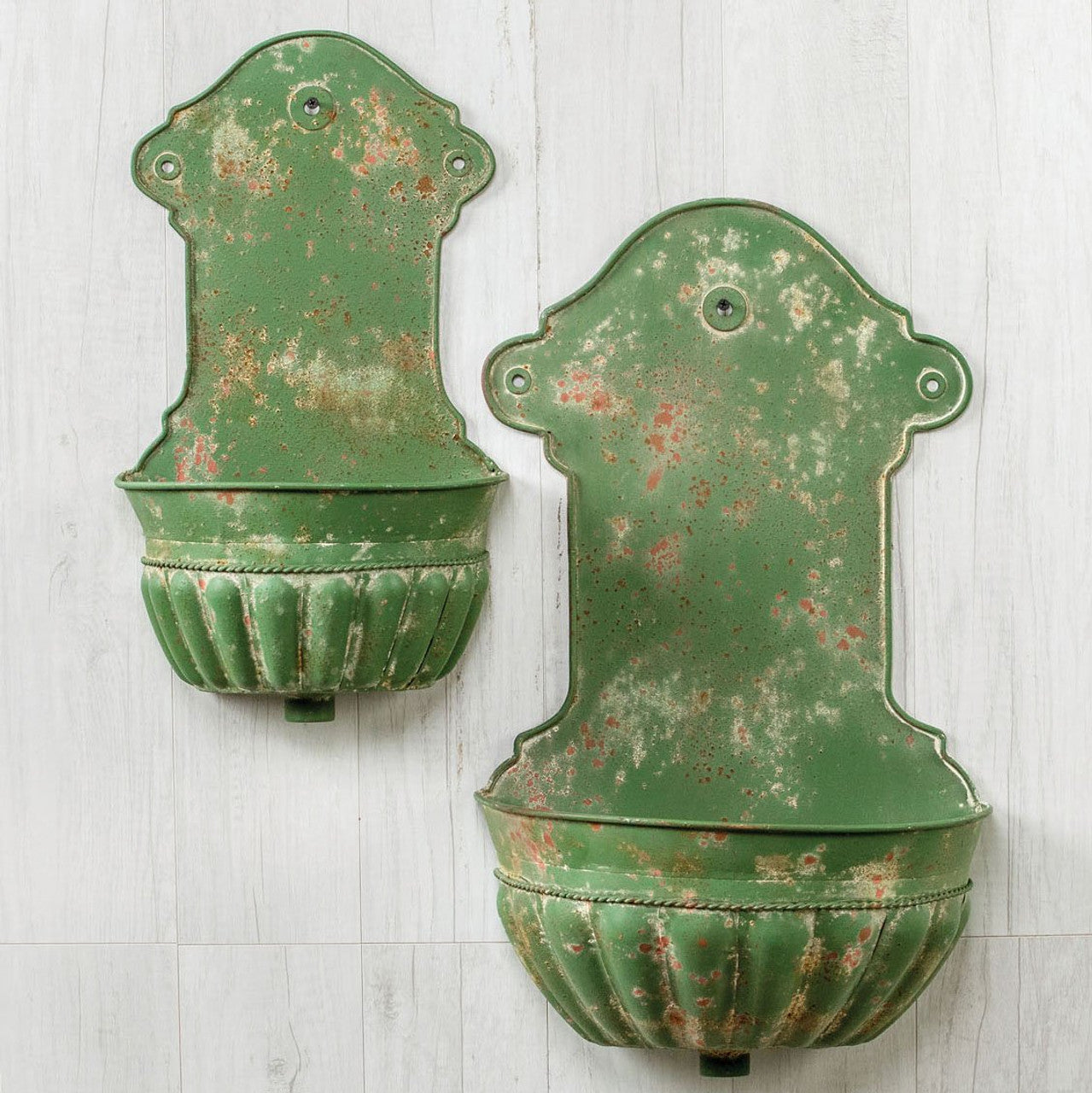 Black wall mounted urn sconce available in two sizes