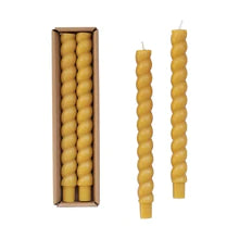 Twisted Taper Candles (set of 2)