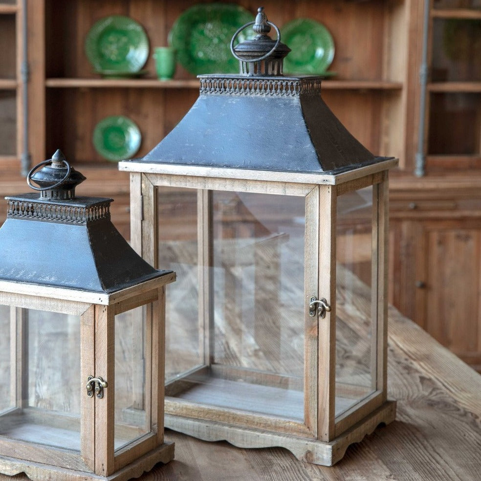Display box lantern in 2 sizes