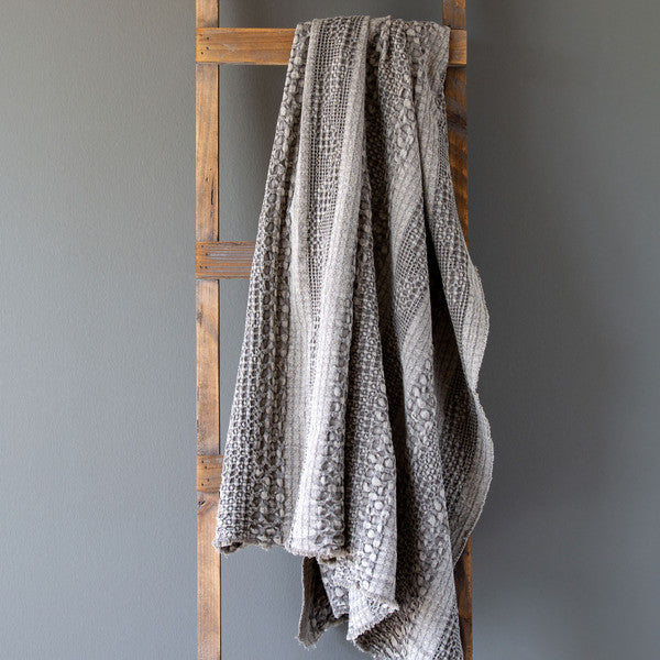 100% cotton throw