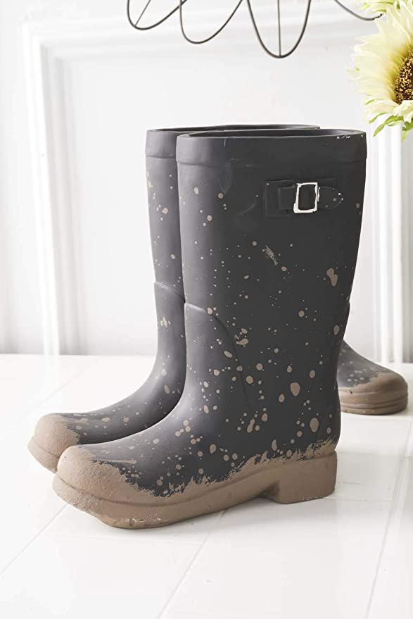 Rain boot planter