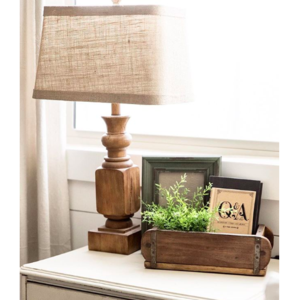 wooden brick mold with iron handles