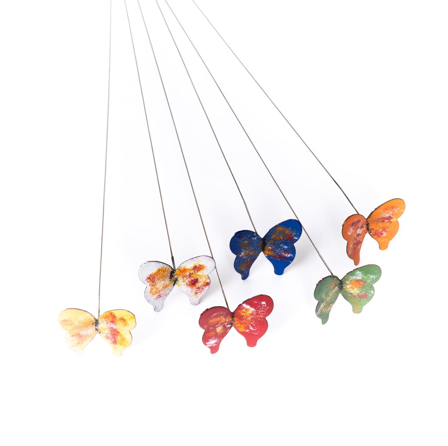 enamel flower - Butterfly