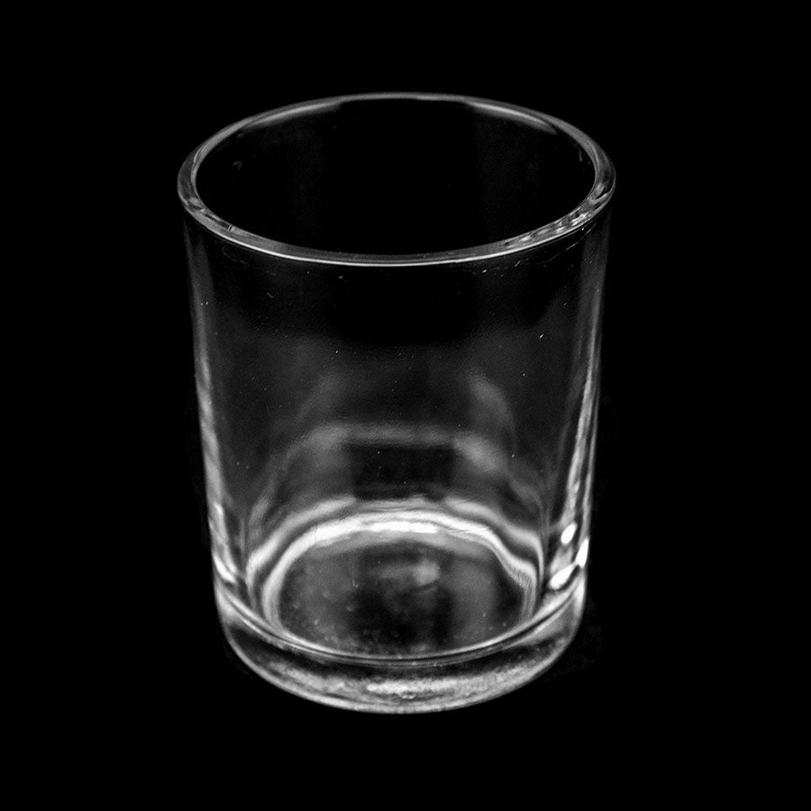 glass votive cup