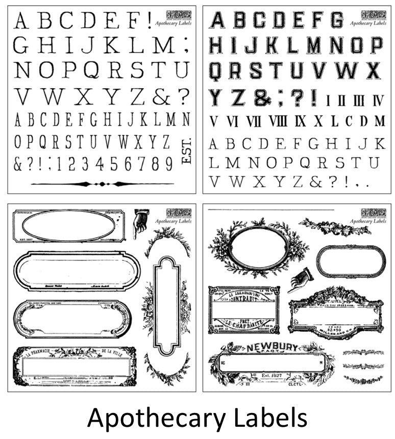 Apothecary Labels