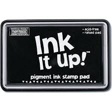 Black ink pad