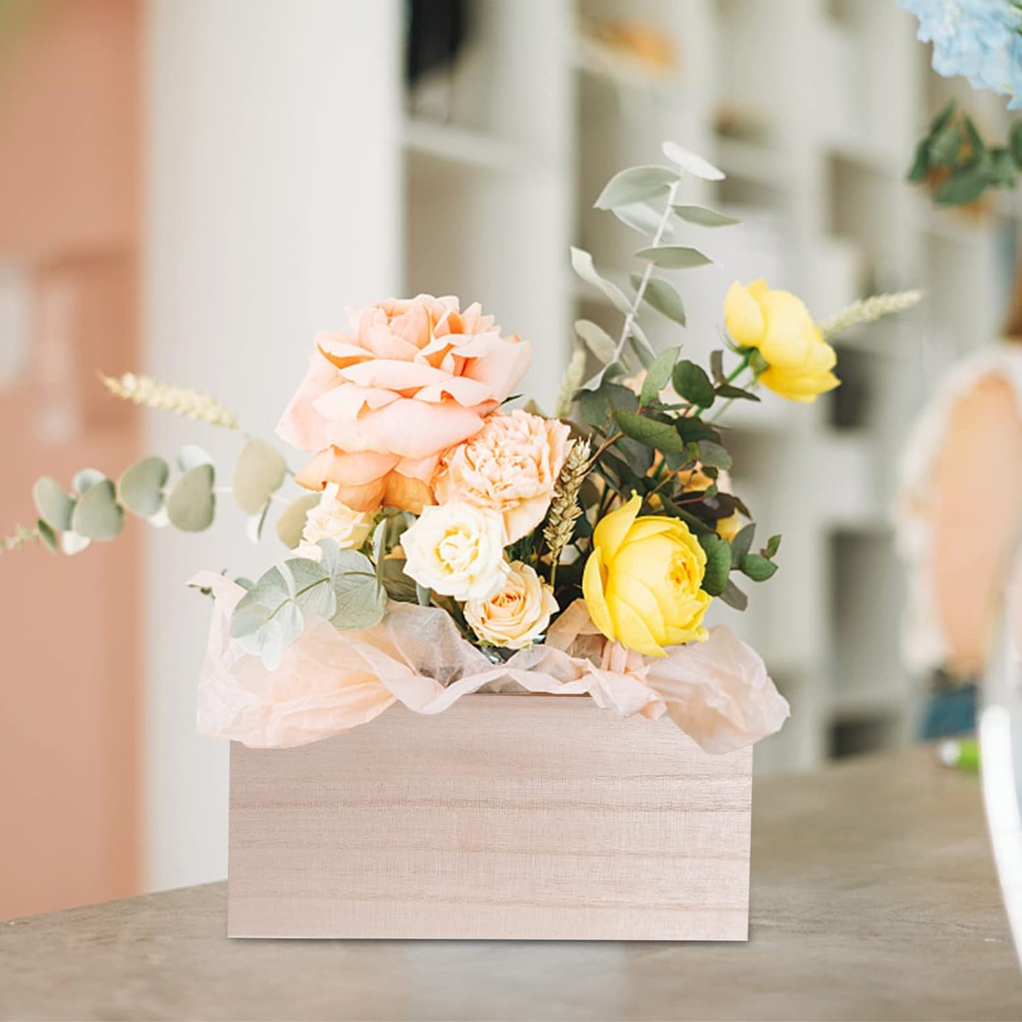 wood Square shadow box style panels