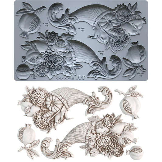 Holiday 2026 - Cornucopias - 6x10 mould - Limited Edition