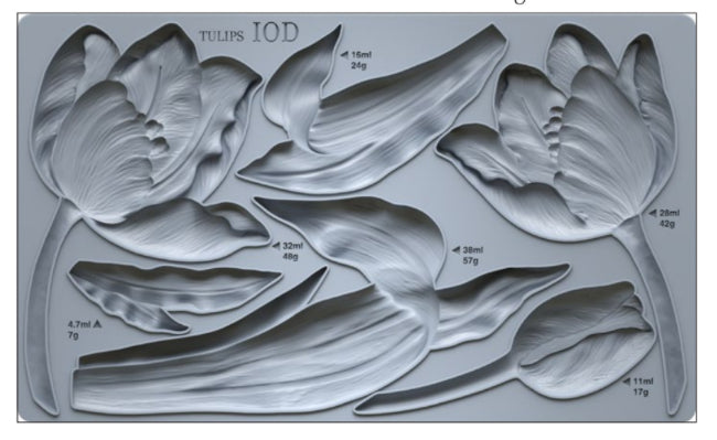 Tulips - 6x10 mould - 2026