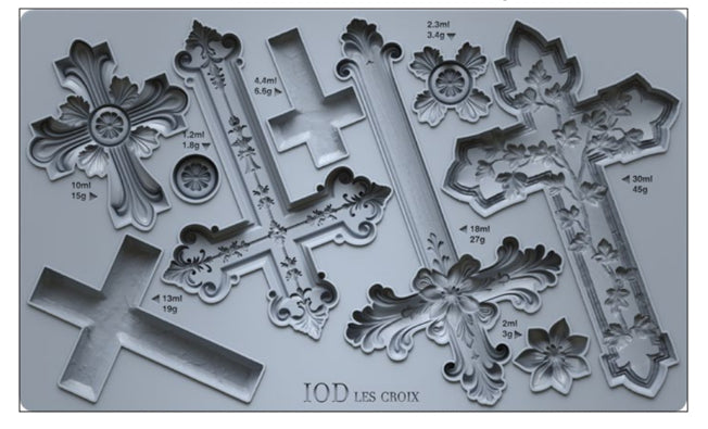 Les Croix - 6x10 mould - 2026