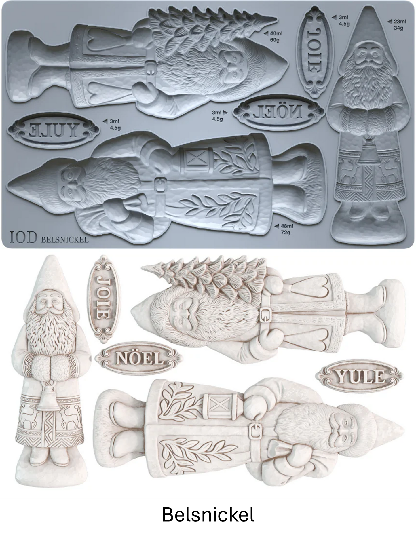 Holiday 2026 - Belsnickel - 6x10 mould
