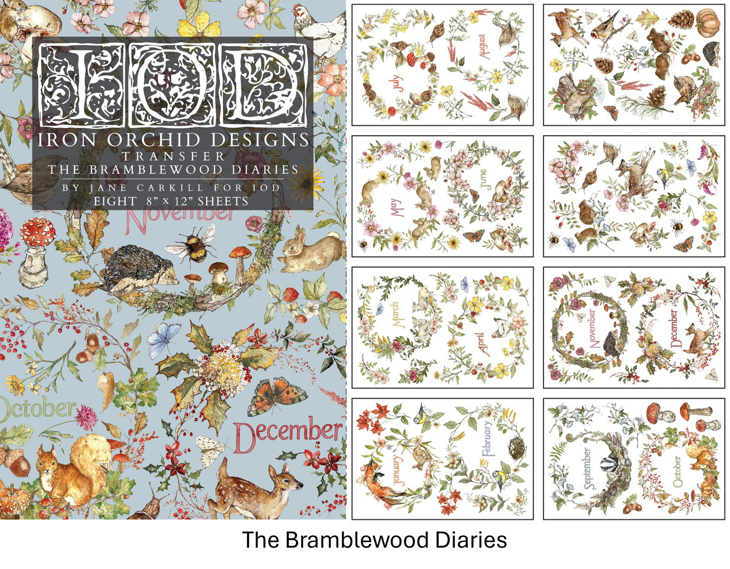 Holiday 2026 - The Bramblewood Diaries - 8 sheet pad - limited edition