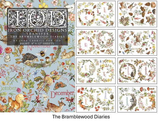 Holiday 2026 - The Bramblewood Diaries - 8 sheet pad - limited edition