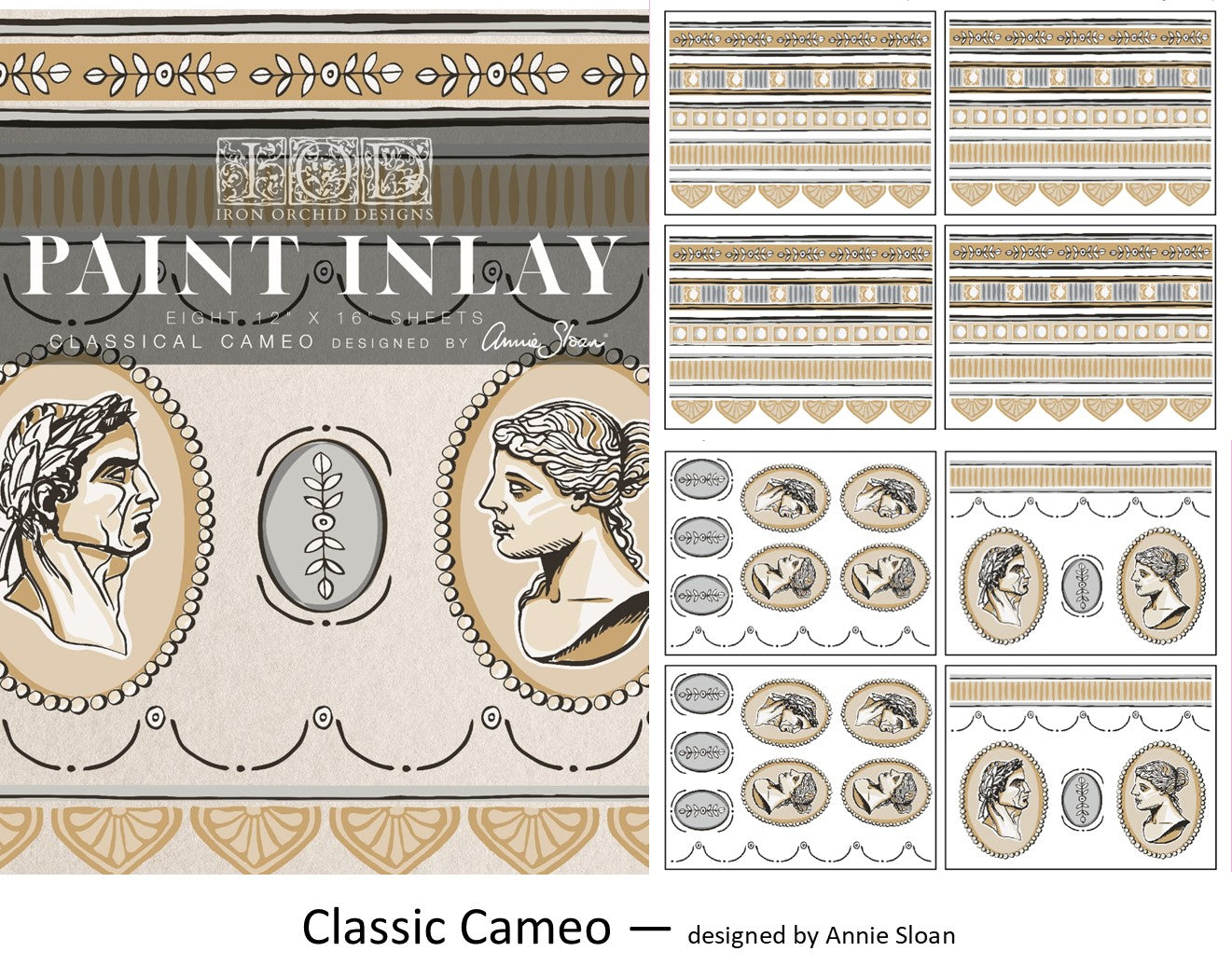 IOD paint inlays